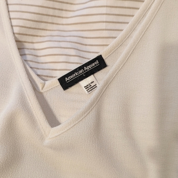 EUC American Apparel sleeveless blouse - Picture 3 of 5